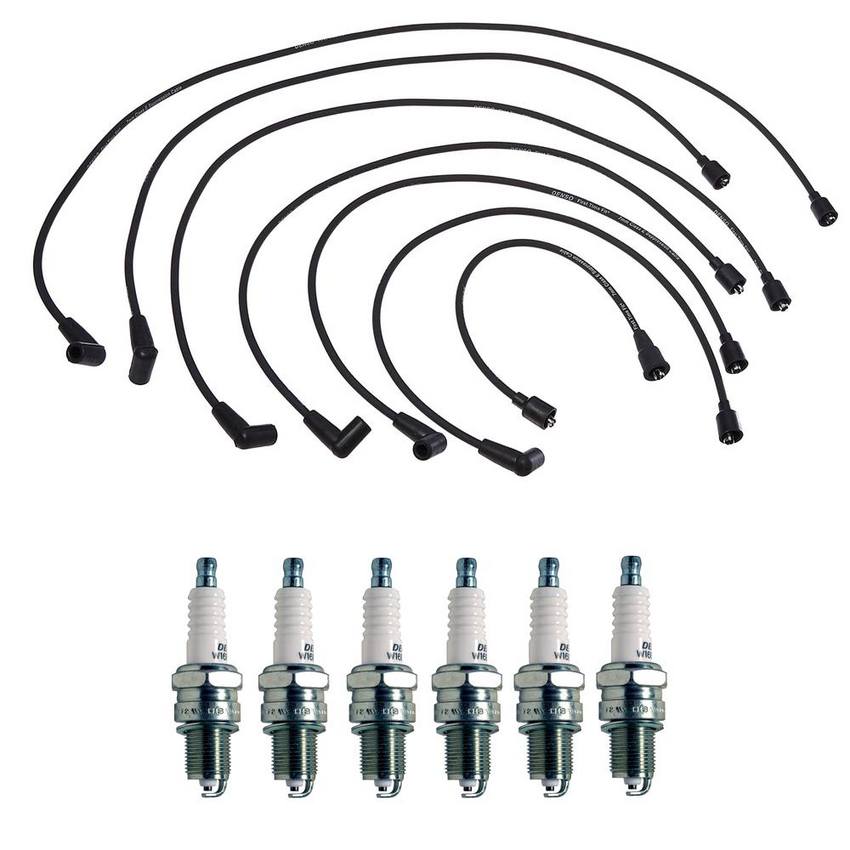 Jaguar Ignition Wire Kit (7mm) (6 Pieces)   99917006290 - Denso